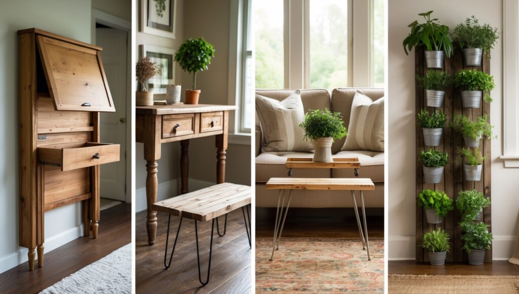 23 wood projects for the home: no workshop needed!